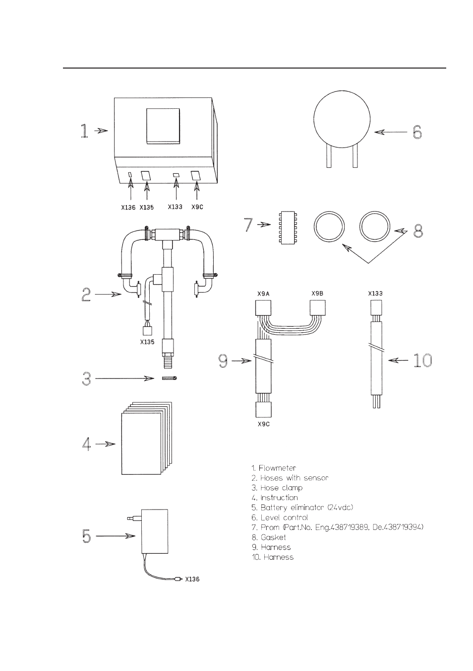 Flow meter control | Electrolux FOM 71 CLS User Manual | Page 163 / 164