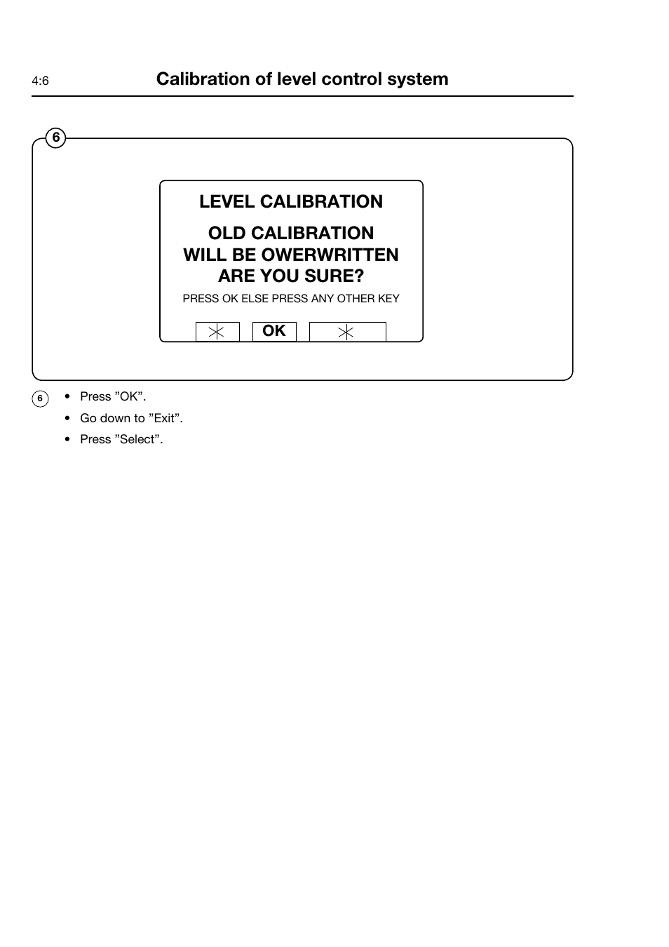 Calibration of level control system | Electrolux FOM 71 CLS User Manual | Page 18 / 164