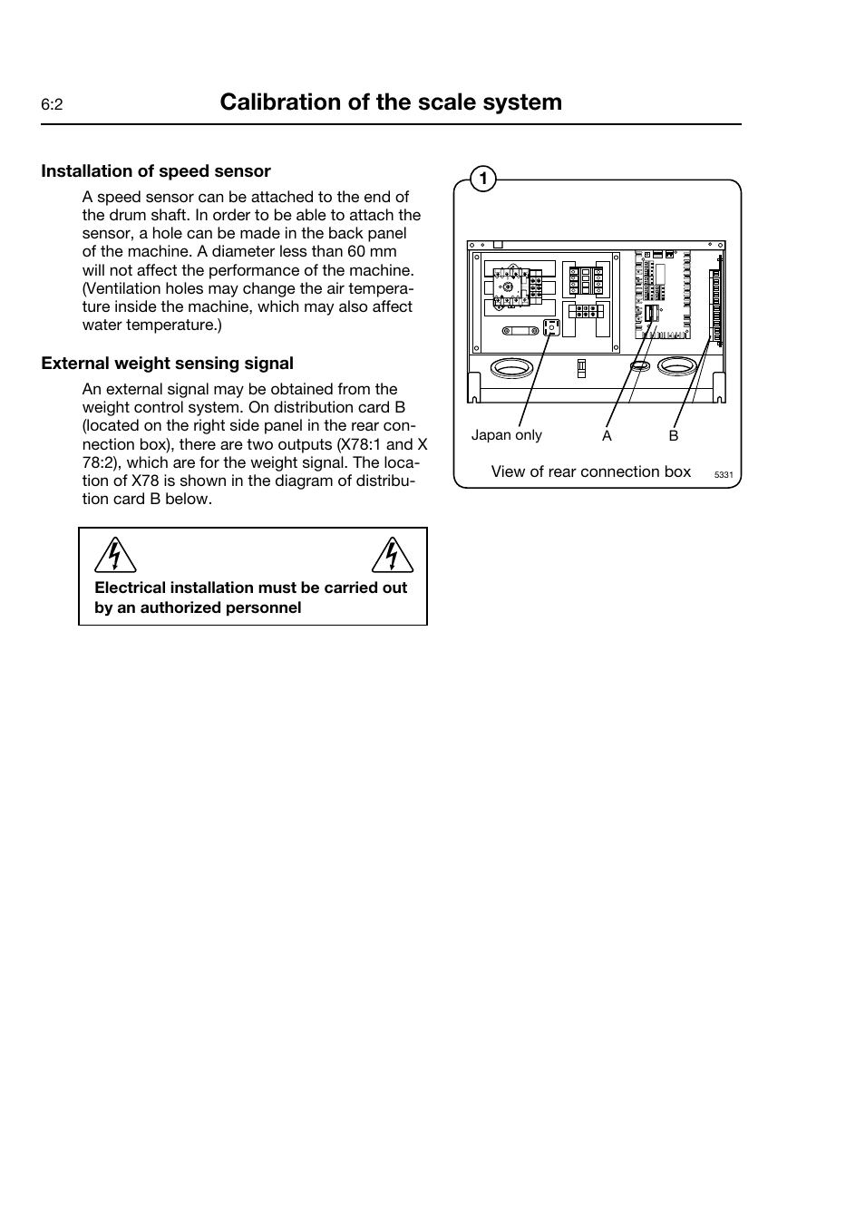 Calibration of the scale system | Electrolux FOM 71 CLS User Manual | Page 24 / 164