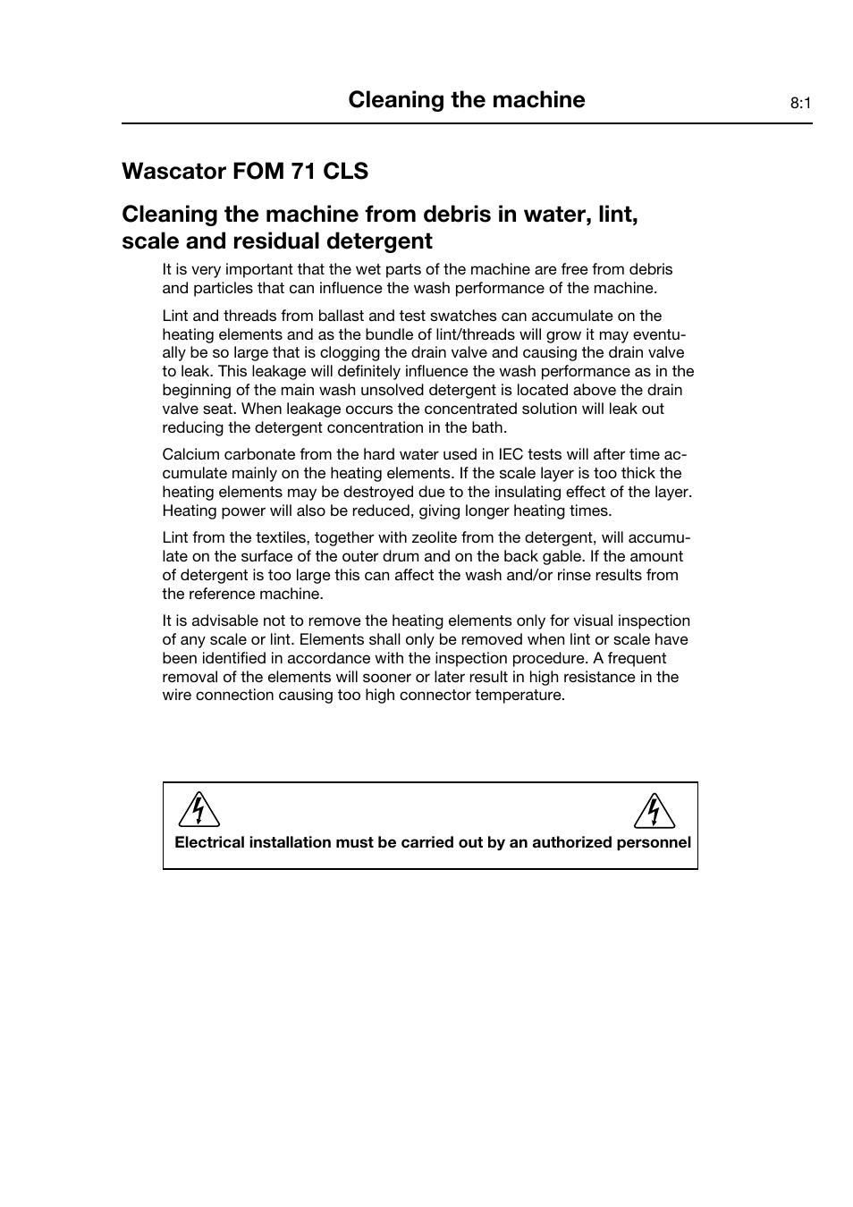 Electrolux FOM 71 CLS User Manual | Page 35 / 164