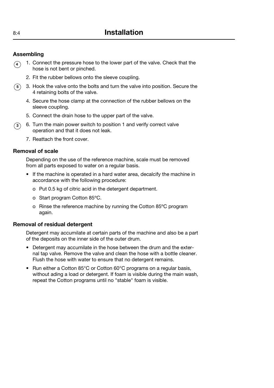 Installation | Electrolux FOM 71 CLS User Manual | Page 38 / 164