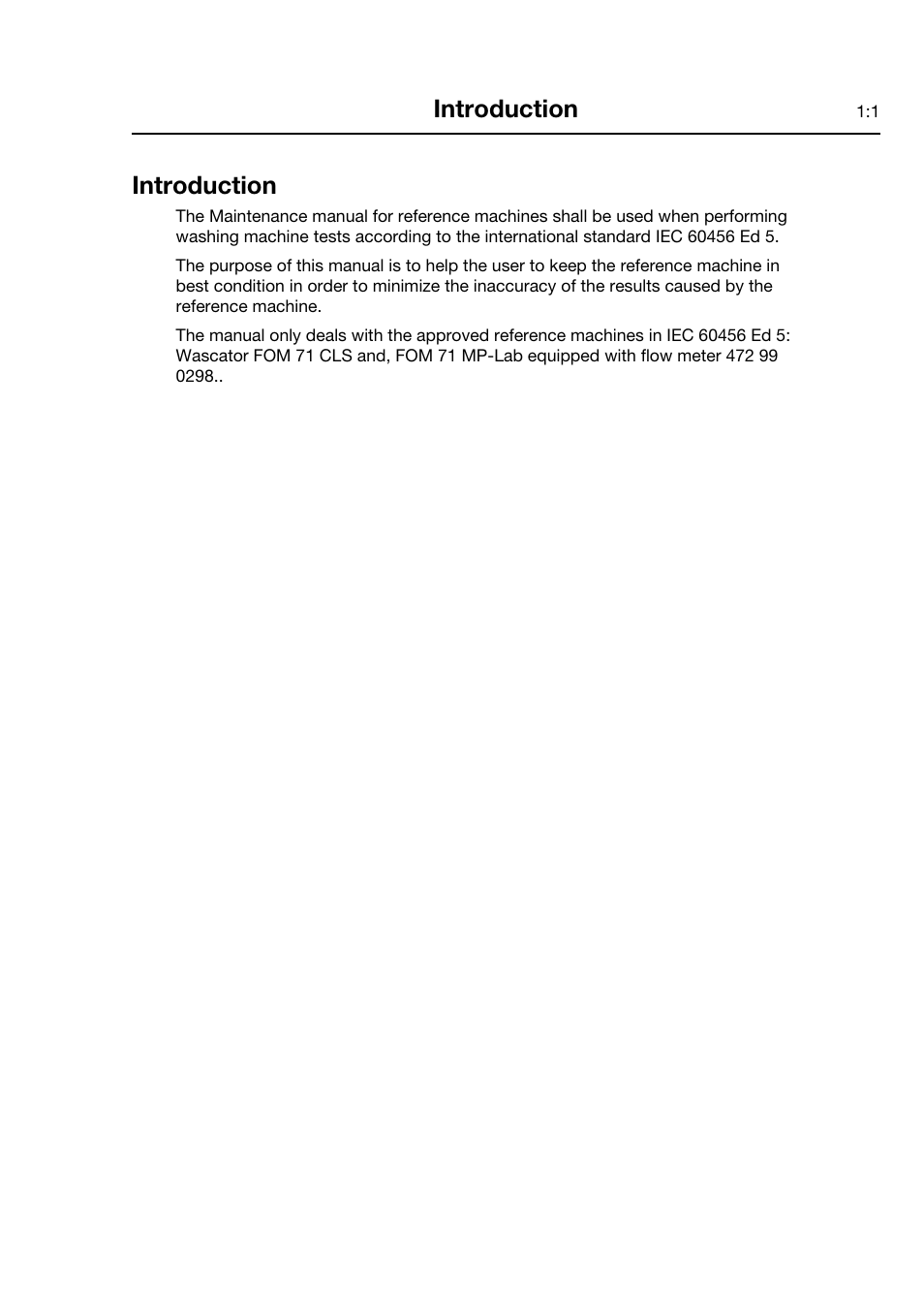 Introduction | Electrolux FOM 71 CLS User Manual | Page 5 / 164