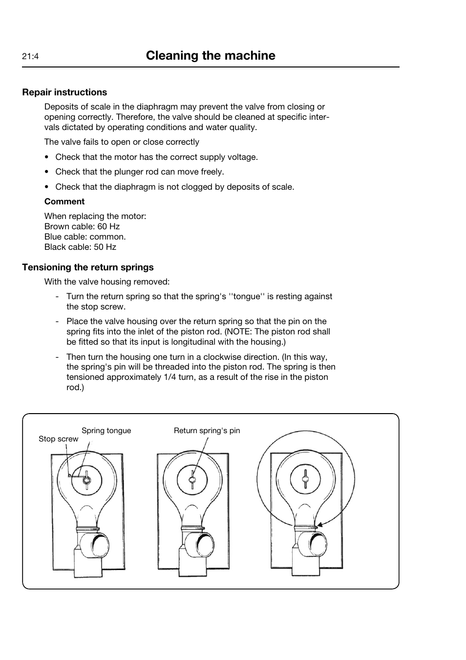 Cleaning the machine | Electrolux FOM 71 CLS User Manual | Page 76 / 164