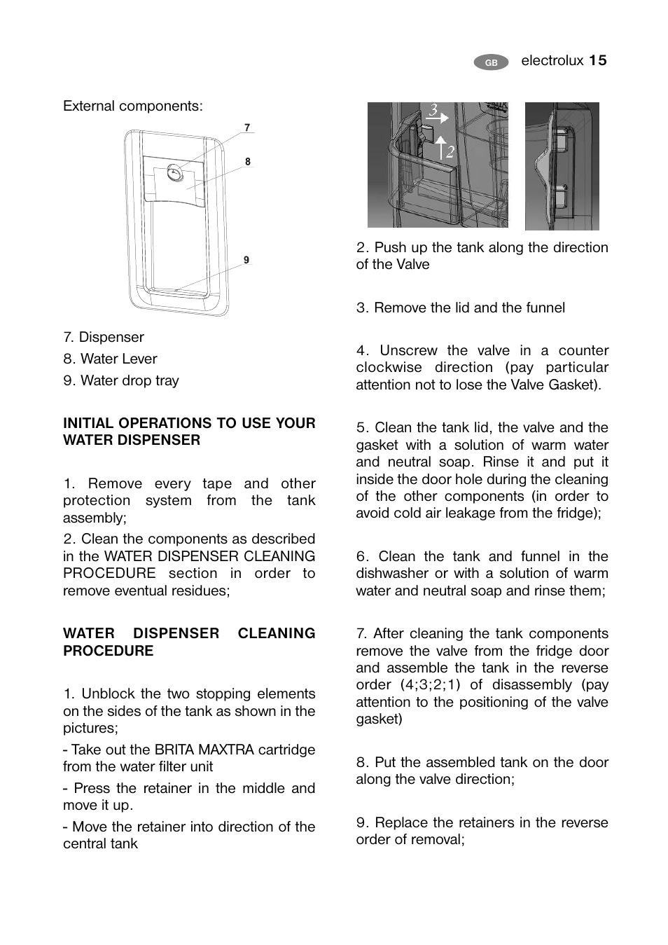 Electrolux ENB 40405 W User Manual | Page 15 / 40