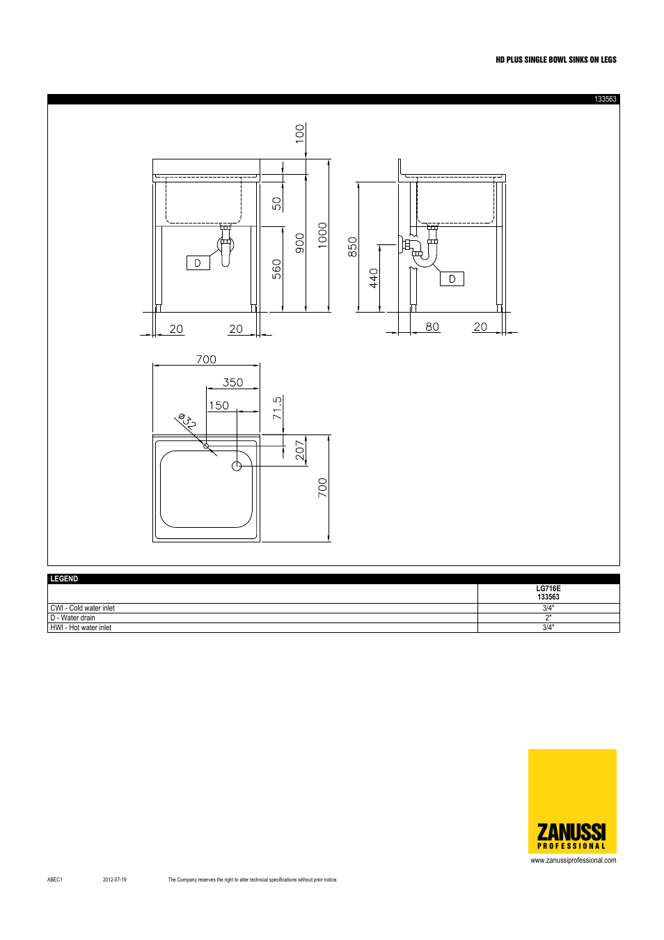 Zanussi | Electrolux 131449 User Manual | Page 3 / 7