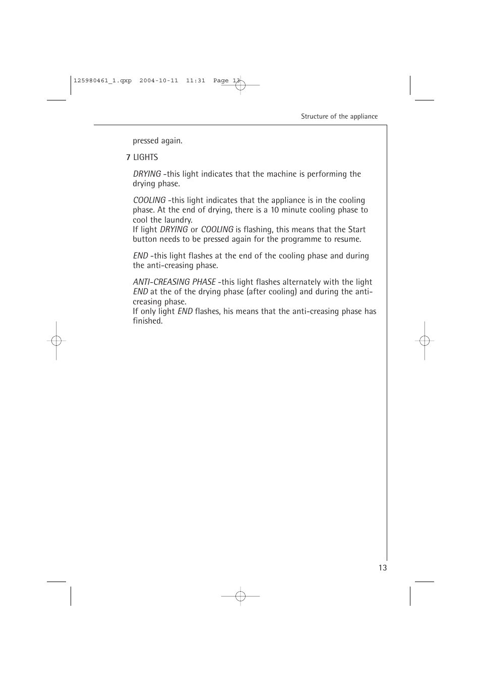 Electrolux T37400 User Manual | Page 13 / 28