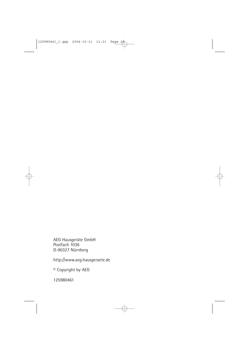 Electrolux T37400 User Manual | Page 28 / 28