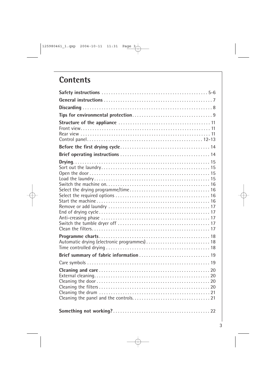Electrolux T37400 User Manual | Page 3 / 28