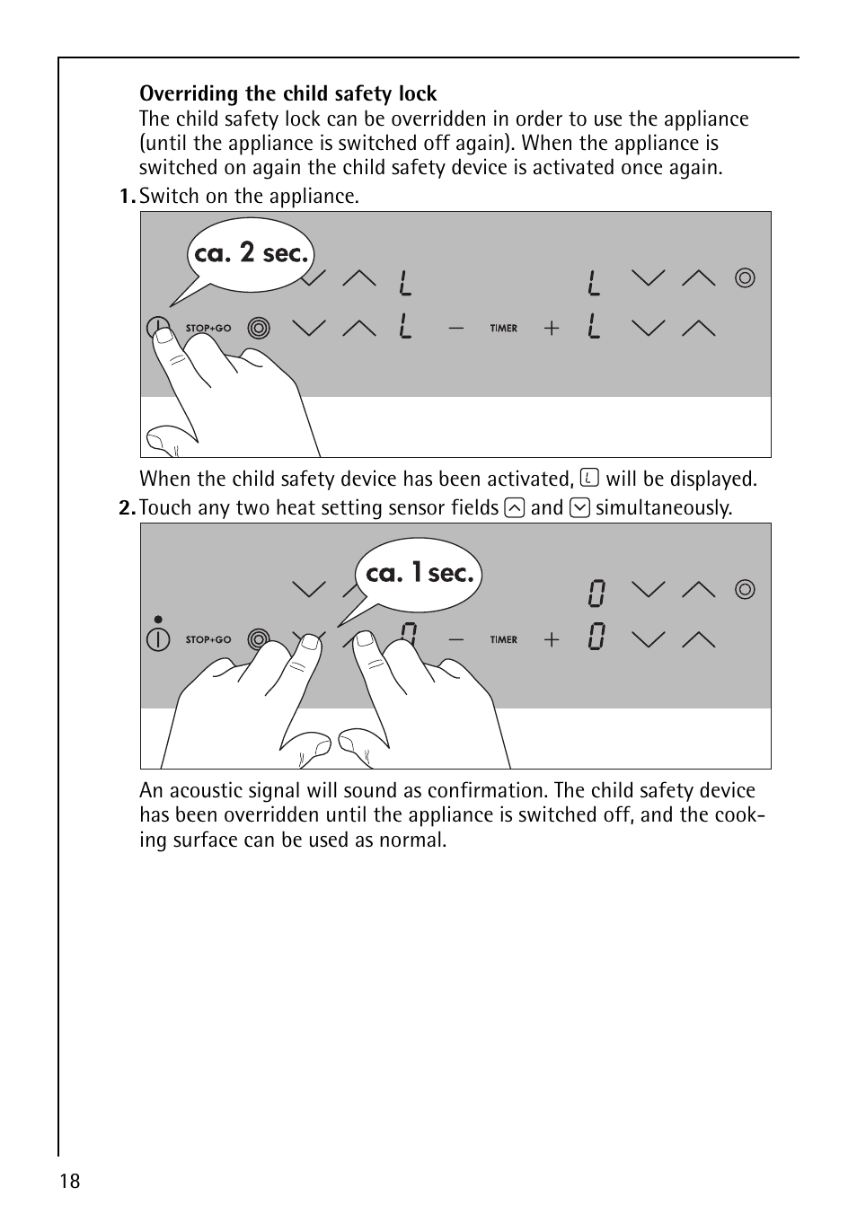 Electrolux 66201 KF-N User Manual | Page 18 / 36