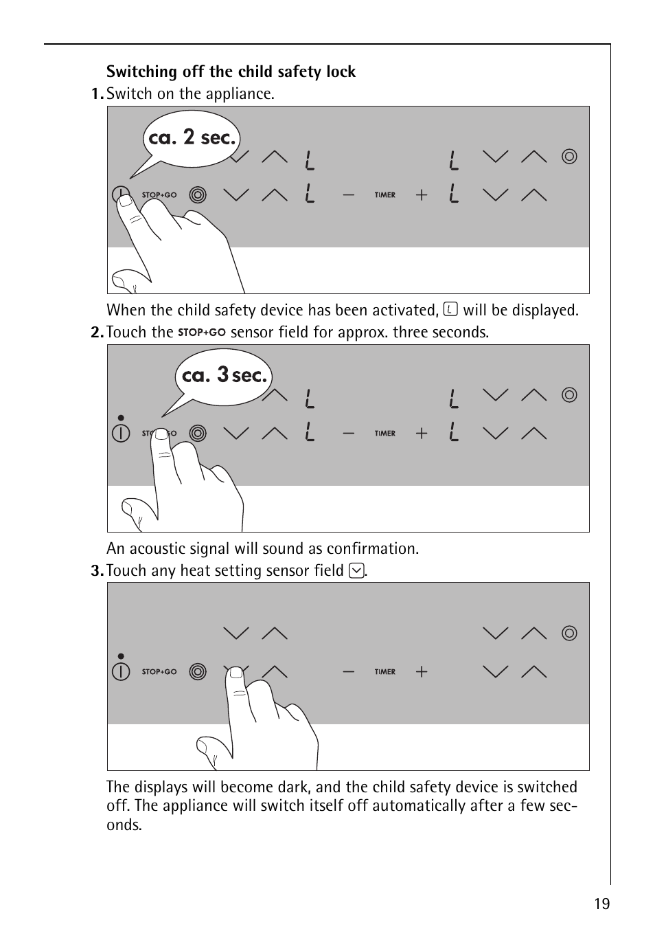 Electrolux 66201 KF-N User Manual | Page 19 / 36