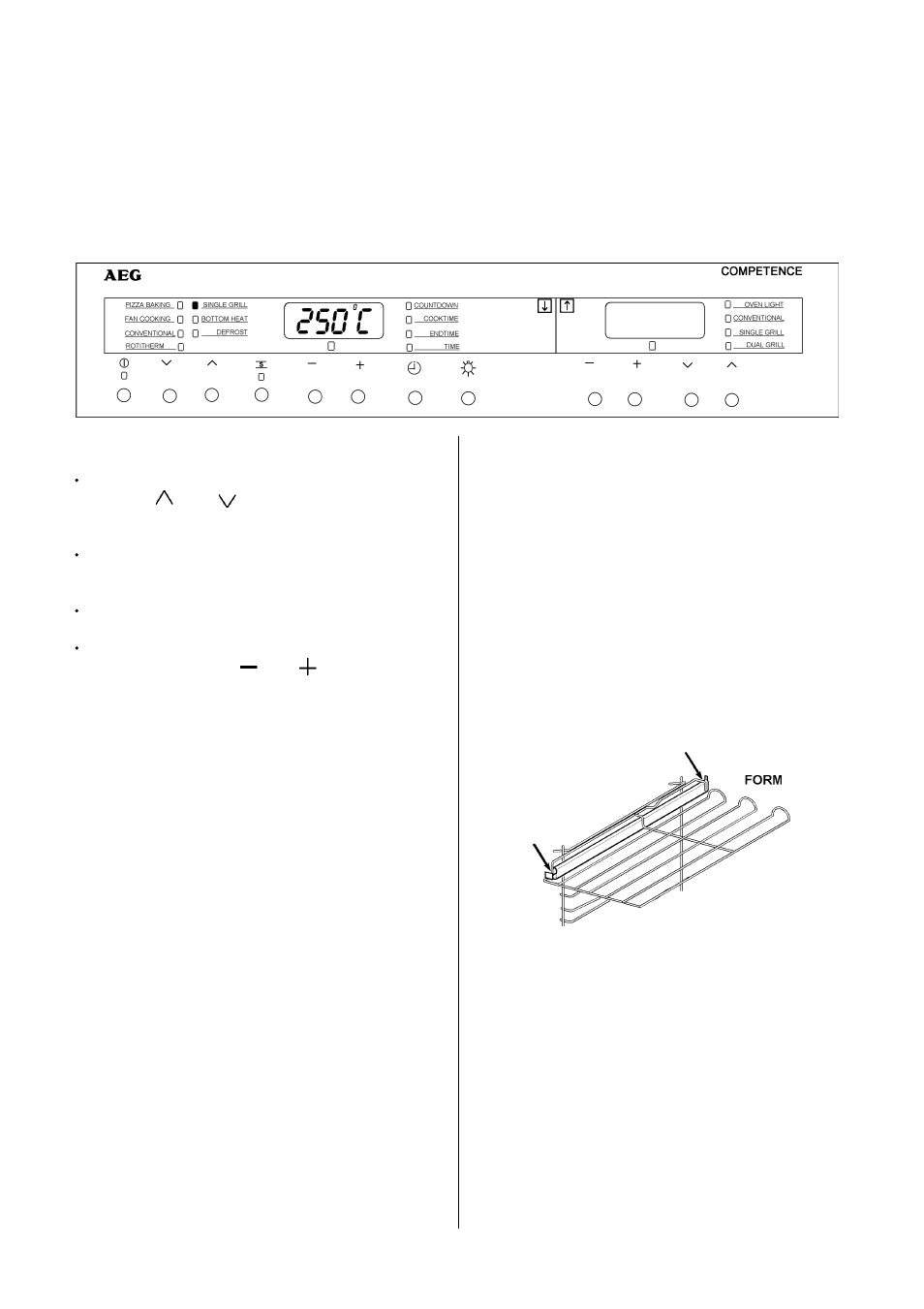 The main oven - grill | Electrolux D81005 User Manual | Page 22 / 56