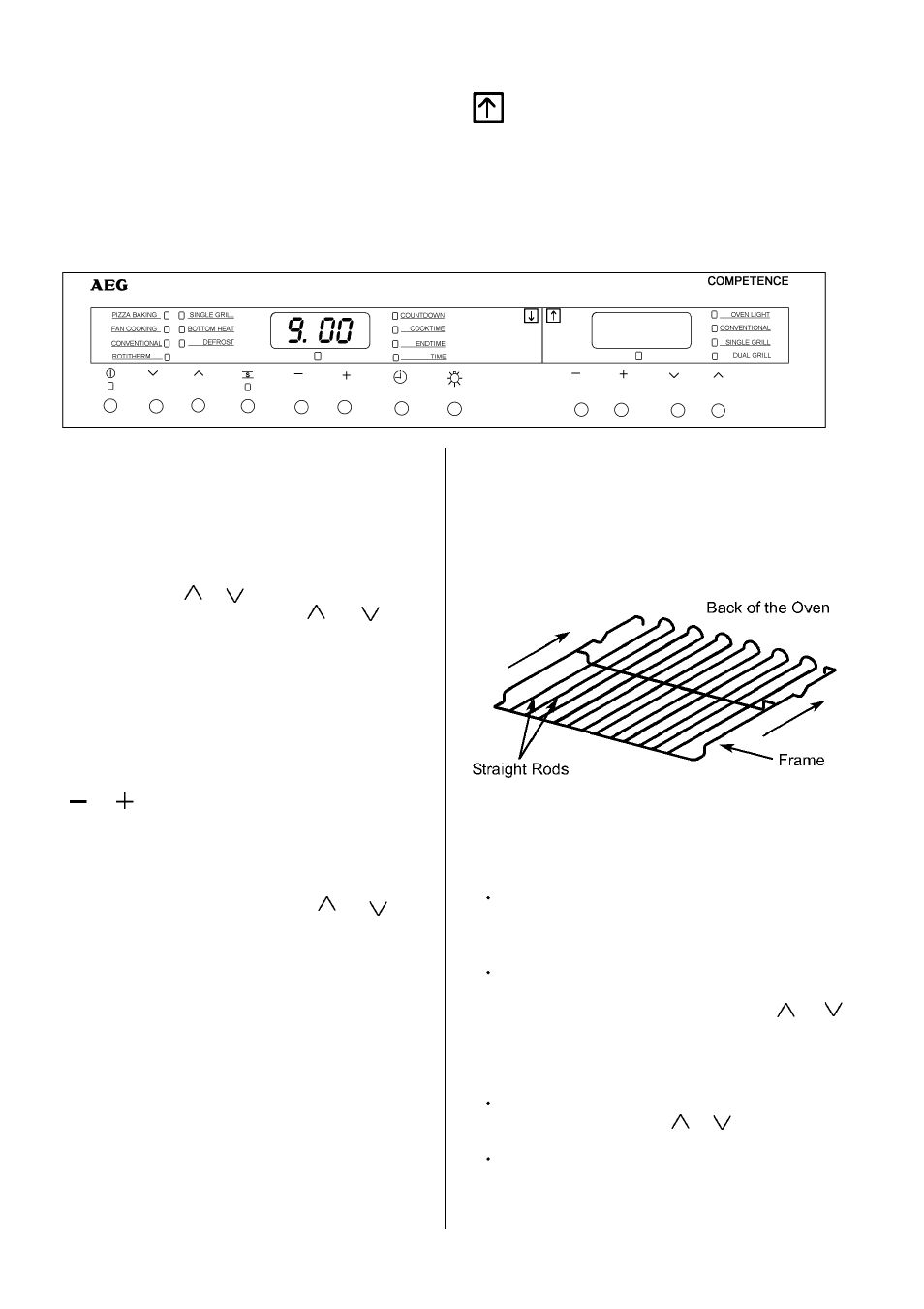 The second oven | Electrolux D81005 User Manual | Page 29 / 56