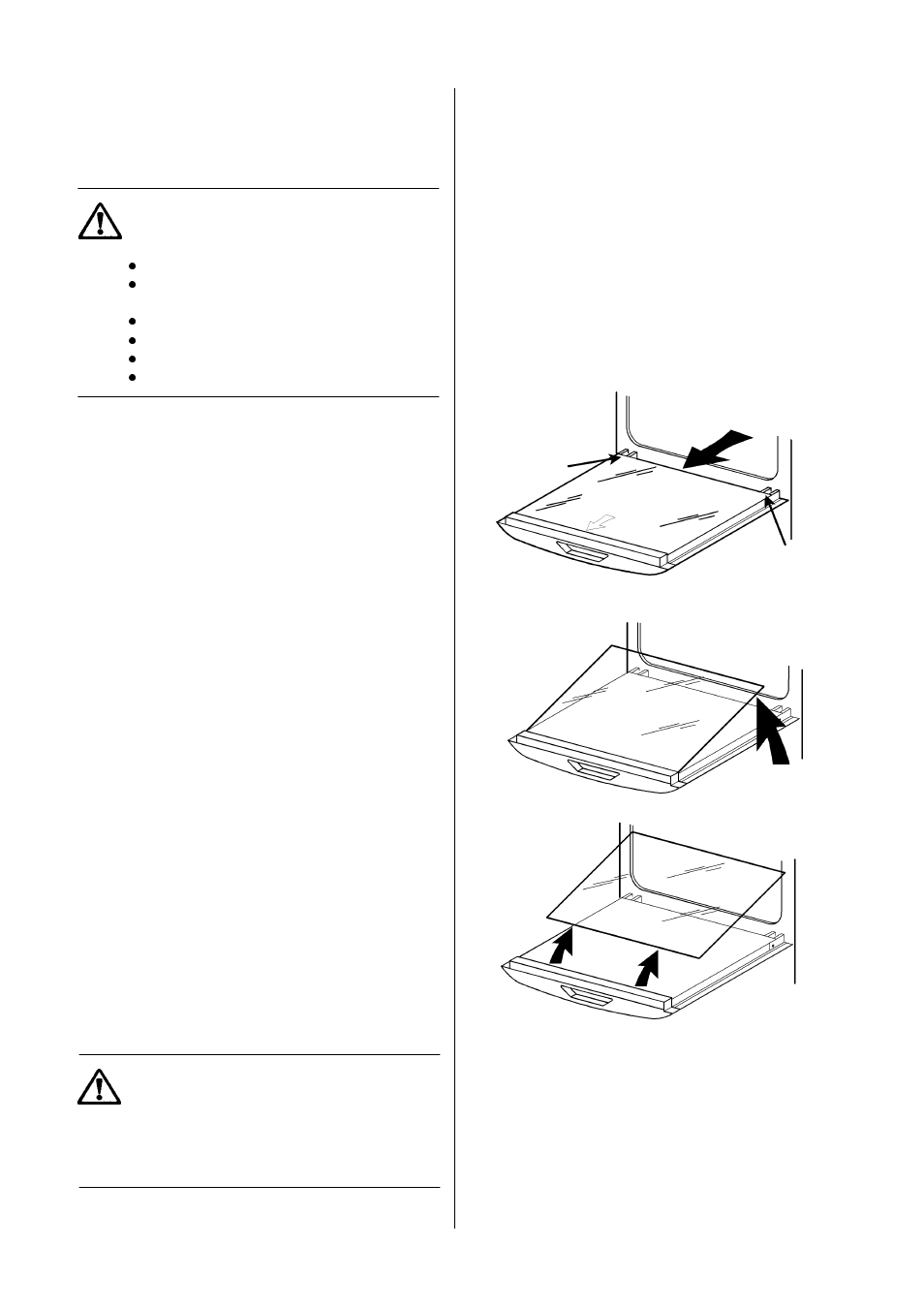 Cleaning the triple glazed door glass | Electrolux D81005 User Manual | Page 38 / 56