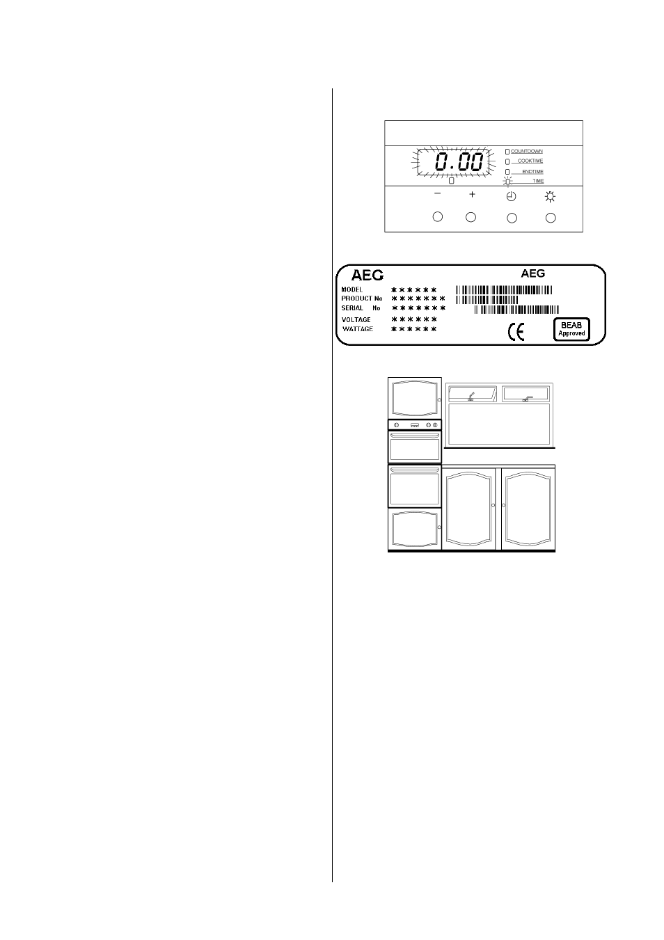 Before using the oven for the first time | Electrolux D81005 User Manual | Page 7 / 56