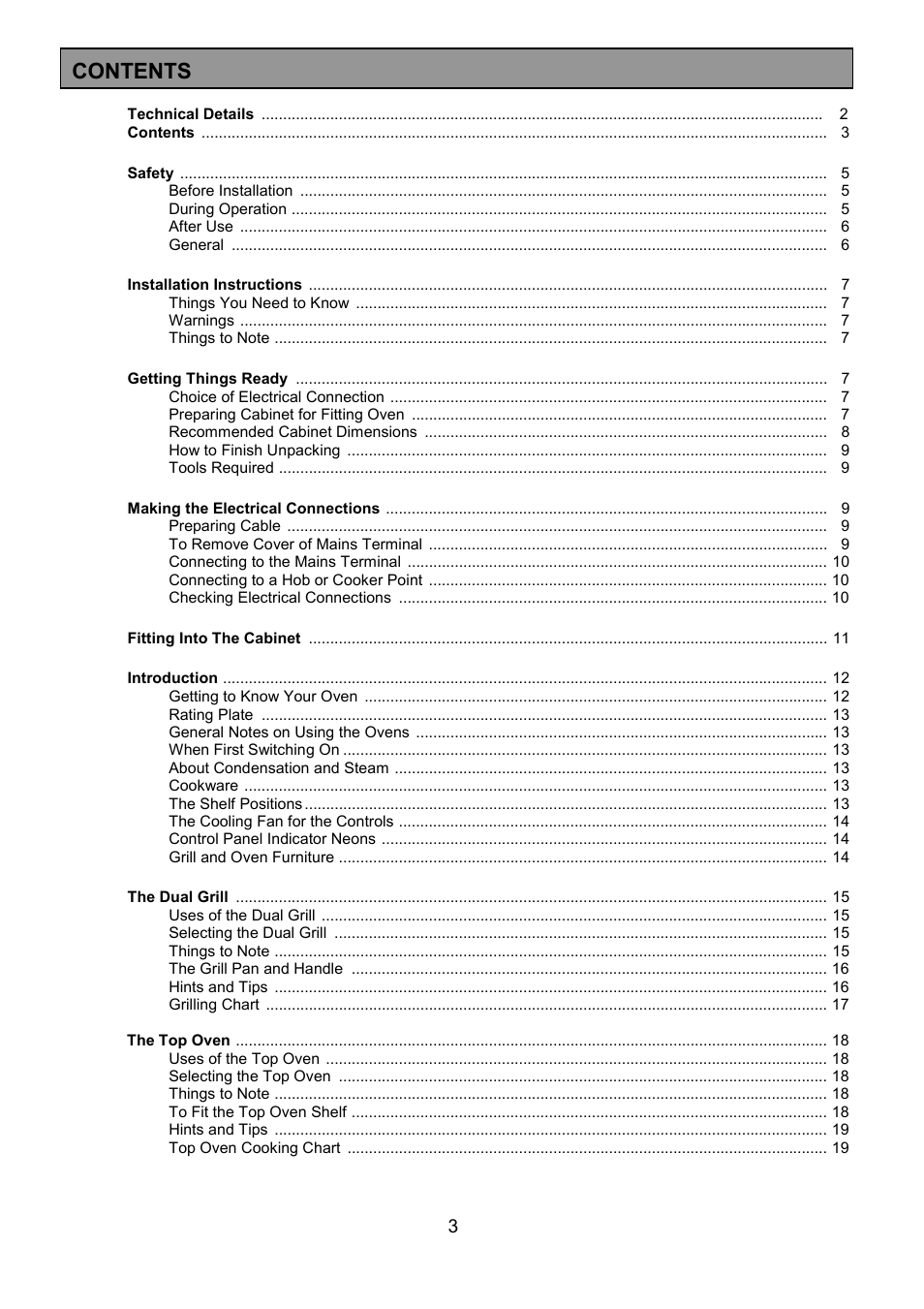 Electrolux EOD 984 User Manual | Page 3 / 40