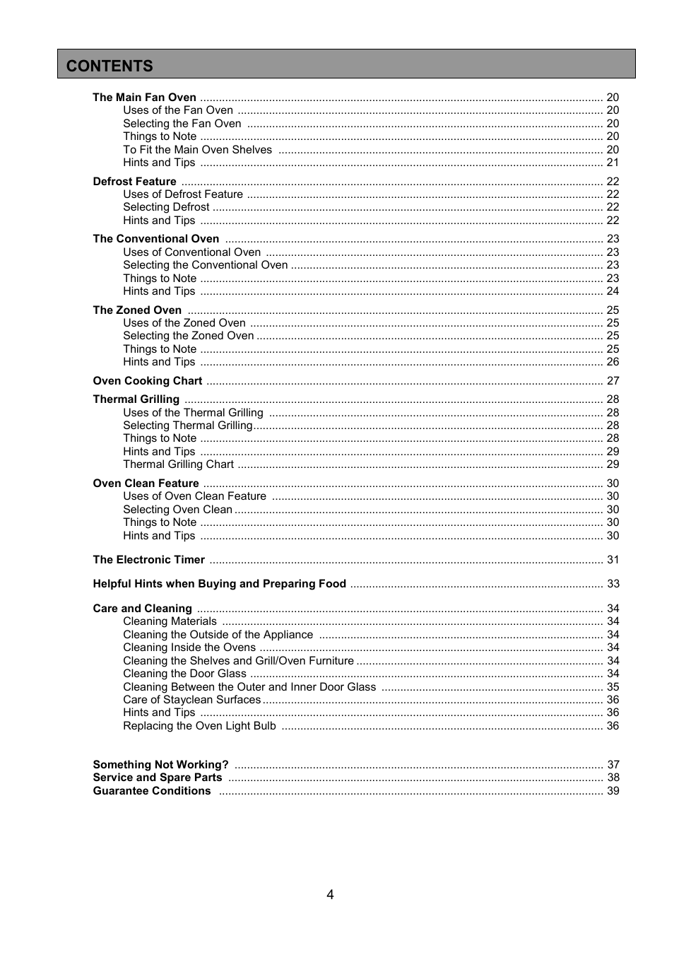 Electrolux EOD 984 User Manual | Page 4 / 40