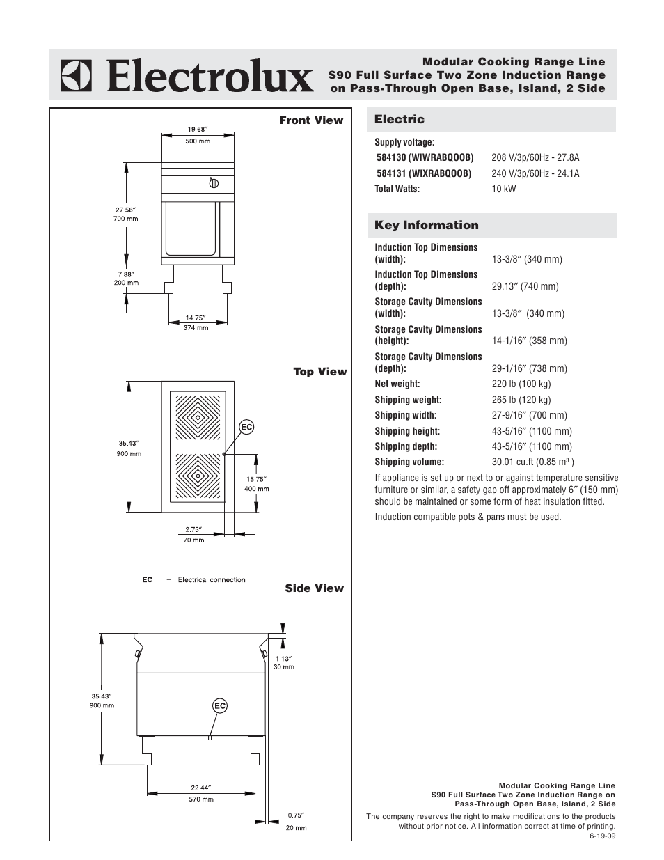 Electrolux WIWRABQOOB User Manual | Page 2 / 2