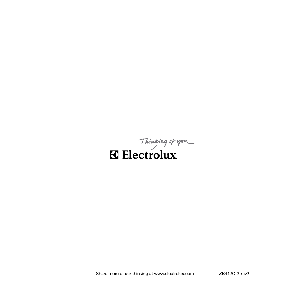 Electrolux Rapido CarVac ZB412C-2 User Manual | Page 60 / 60