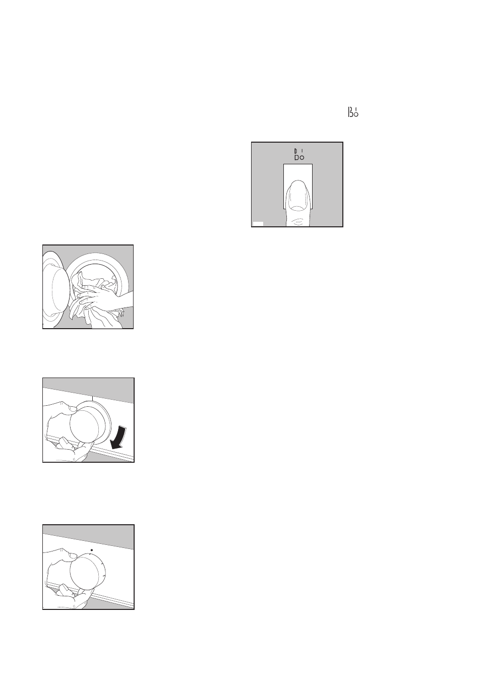 Load the laundry, Select the programme, Select the required time | Start the machine, At the end of the programme | Electrolux EW 1200 i User Manual | Page 10 / 32