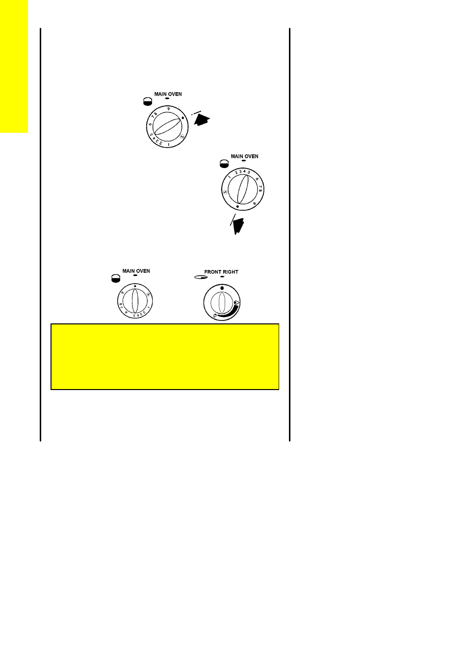 Main oven, Oven light, For your safety | Electrolux U24338 SG 505X User Manual | Page 6 / 52