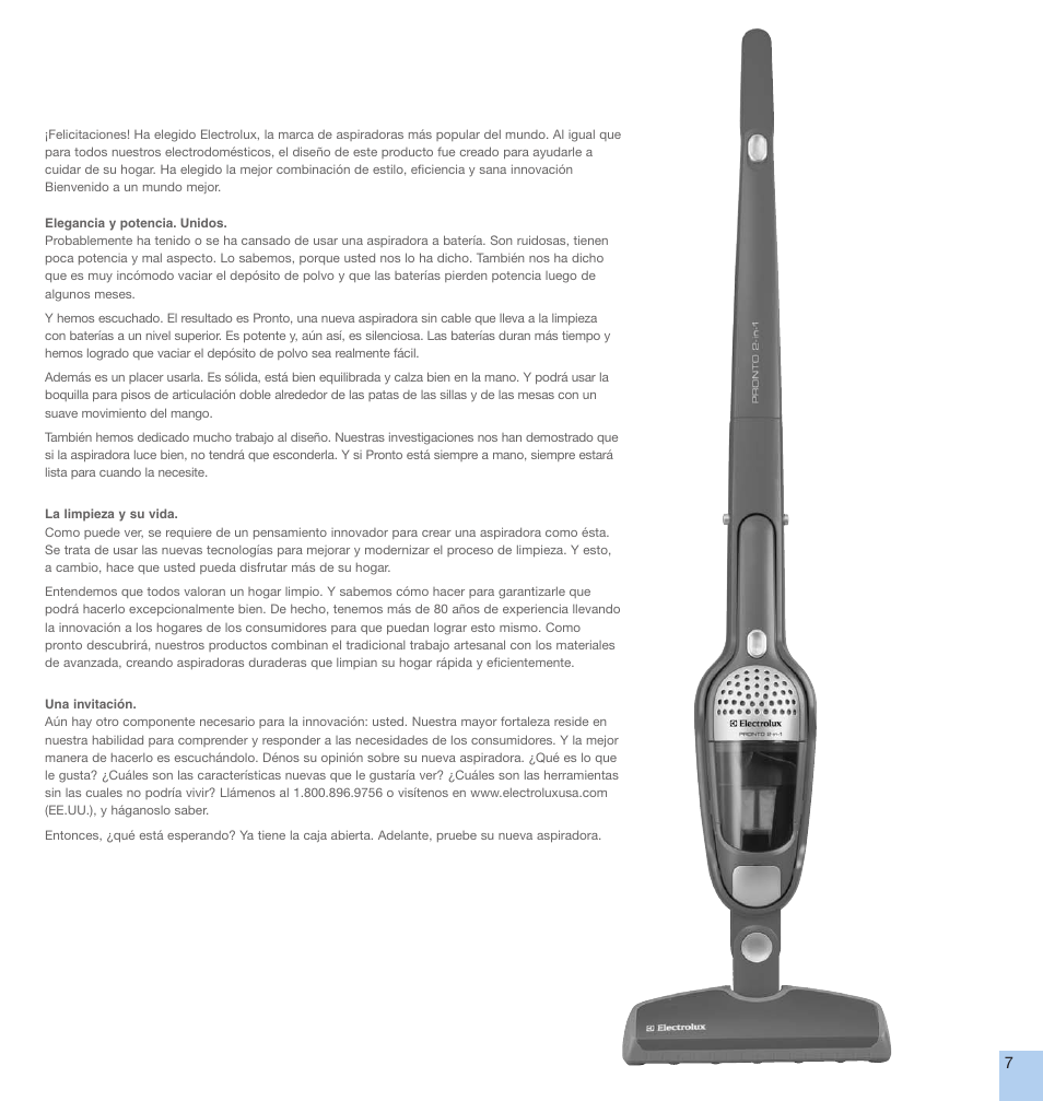 Electrolux EL1000A User Manual | Page 7 / 16