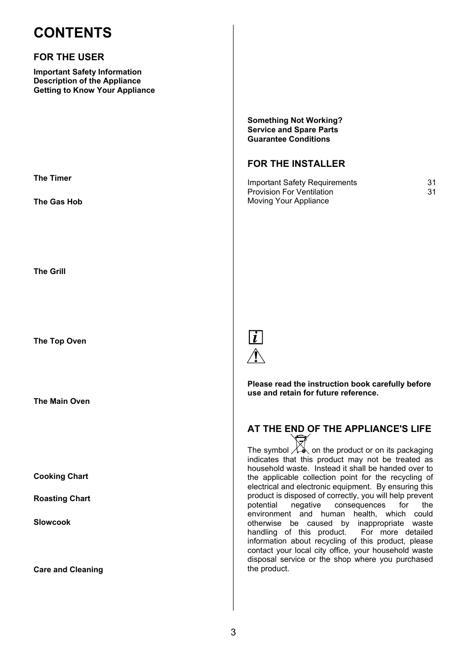 Electrolux EIKG6047 User Manual | Page 3 / 40