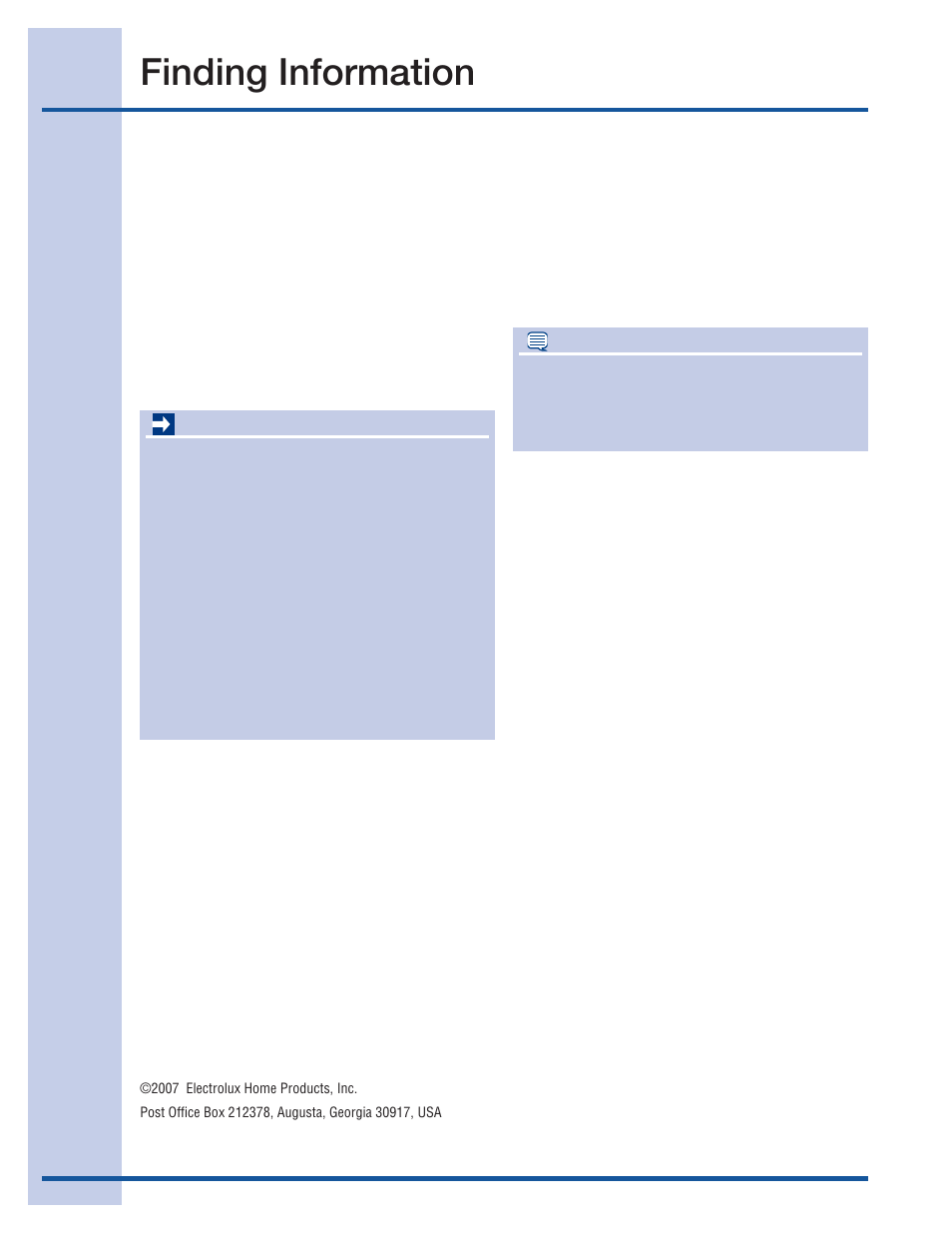 Finding information, Please read and save this guide, Keep a record for quick reference questions | Important | Electrolux 15 User Manual | Page 2 / 68