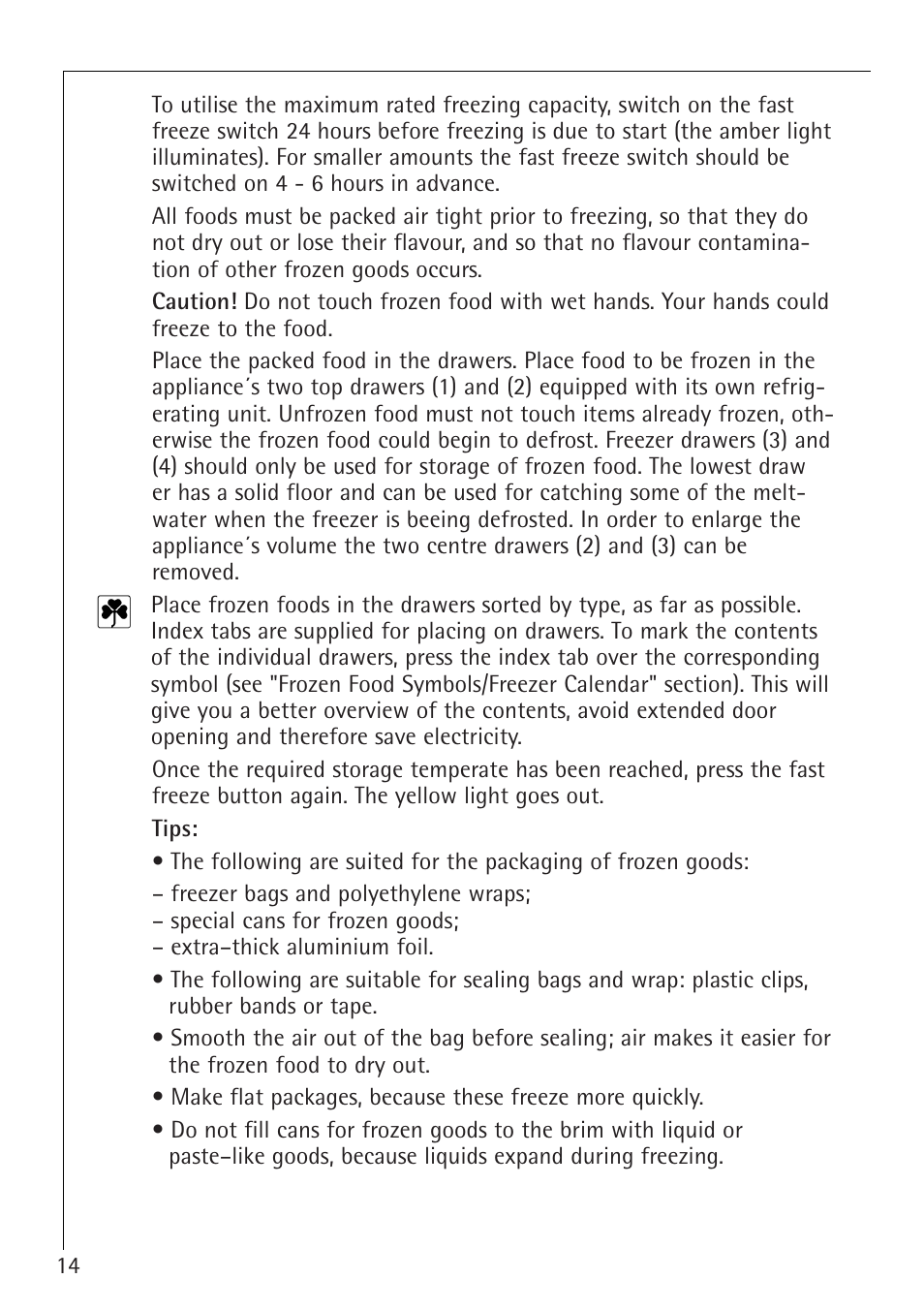 Electrolux 1273-4 GS User Manual | Page 14 / 24