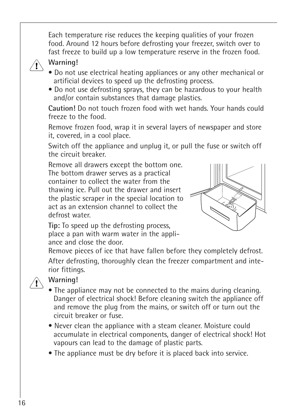 Electrolux 1273-4 GS User Manual | Page 16 / 24