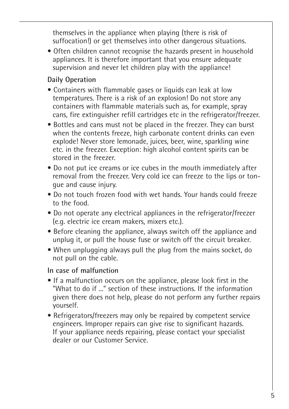 Electrolux 1273-4 GS User Manual | Page 5 / 24