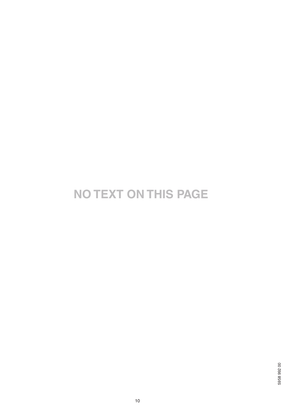No text on this page | Electrolux Air-O-Speed AOW101E User Manual | Page 10 / 34