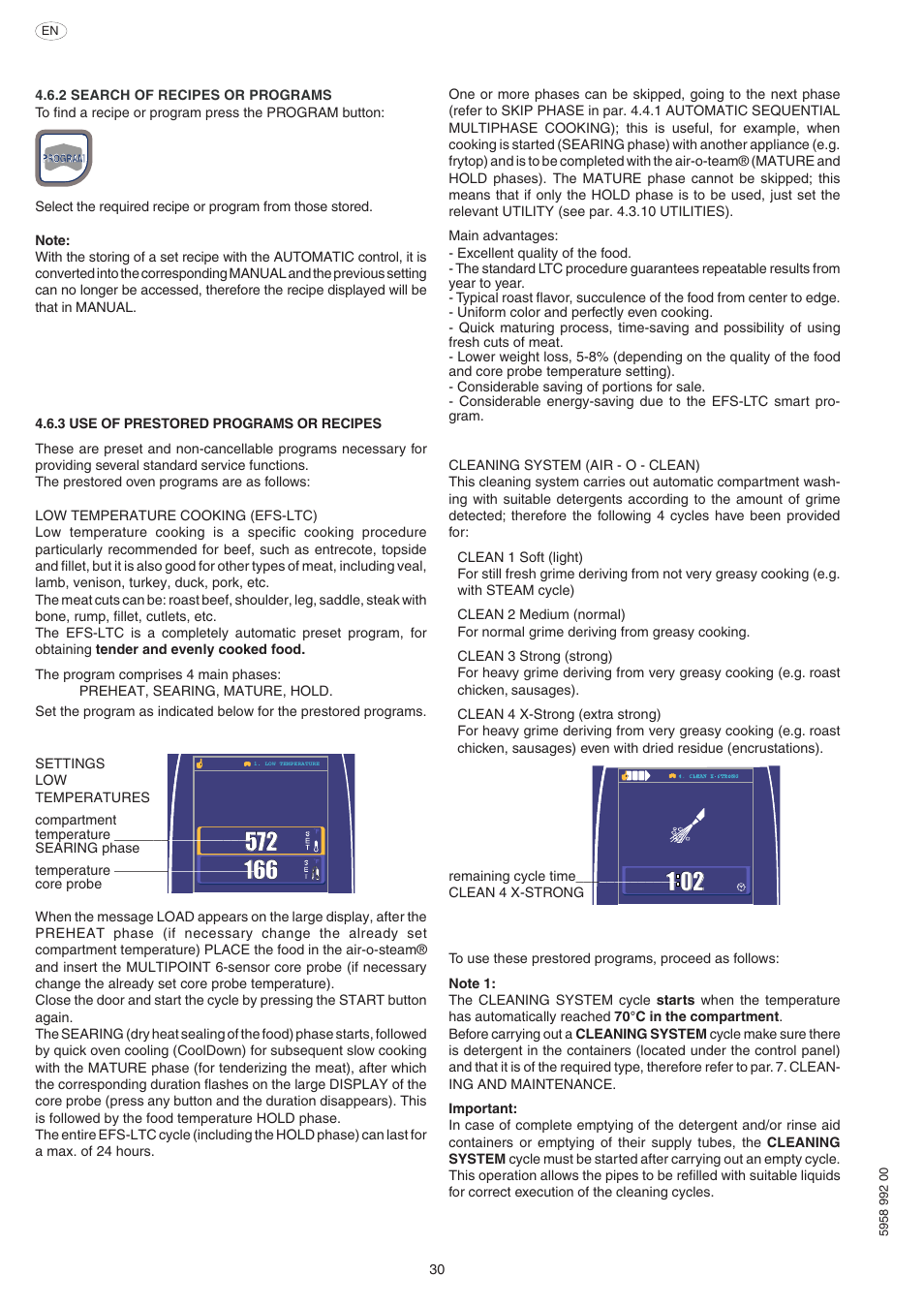 Electrolux Air-O-Speed AOW101E User Manual | Page 30 / 34