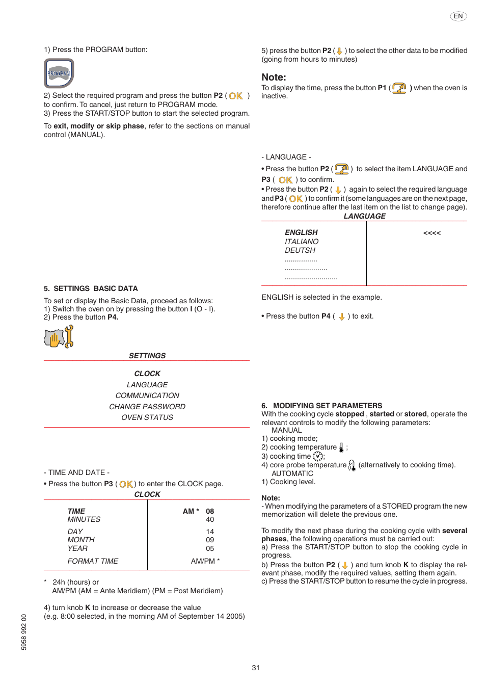 Electrolux Air-O-Speed AOW101E User Manual | Page 31 / 34