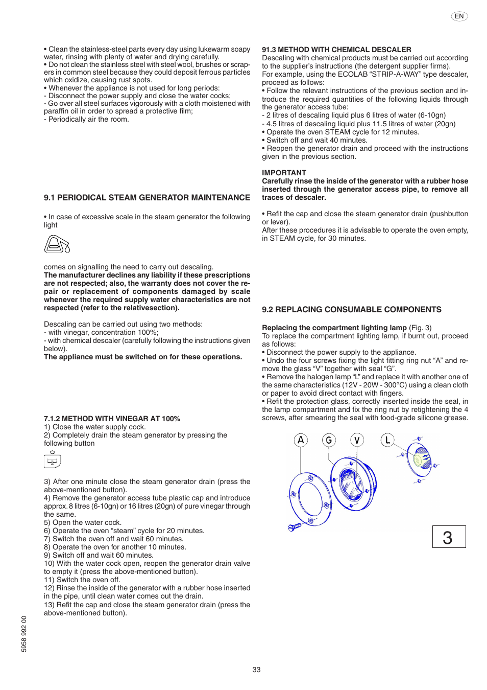 Electrolux Air-O-Speed AOW101E User Manual | Page 33 / 34