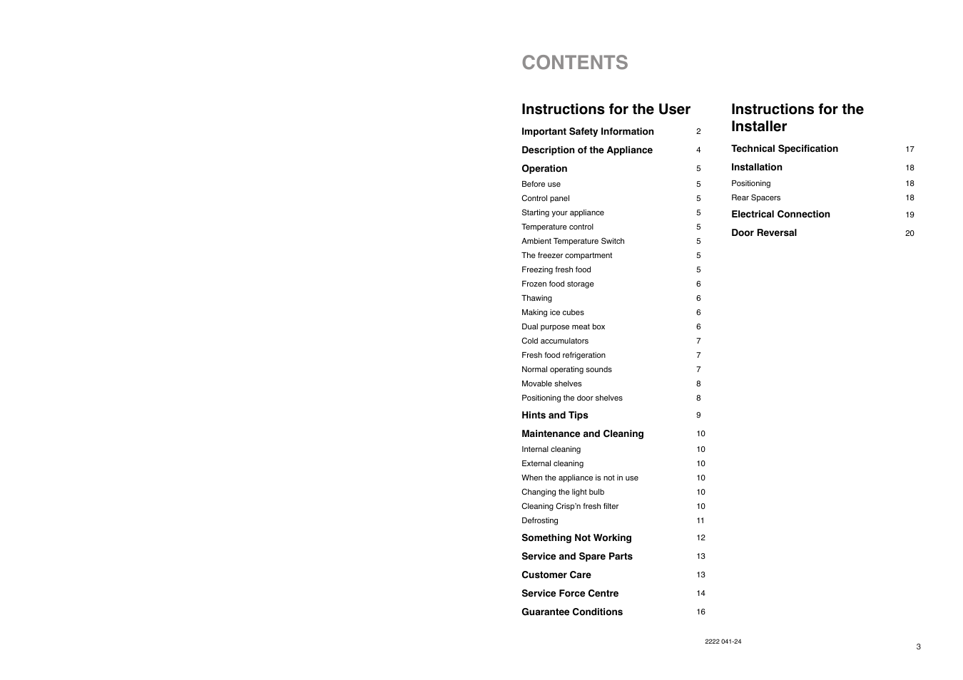 Electrolux ER 7628 B User Manual | Page 23 / 24