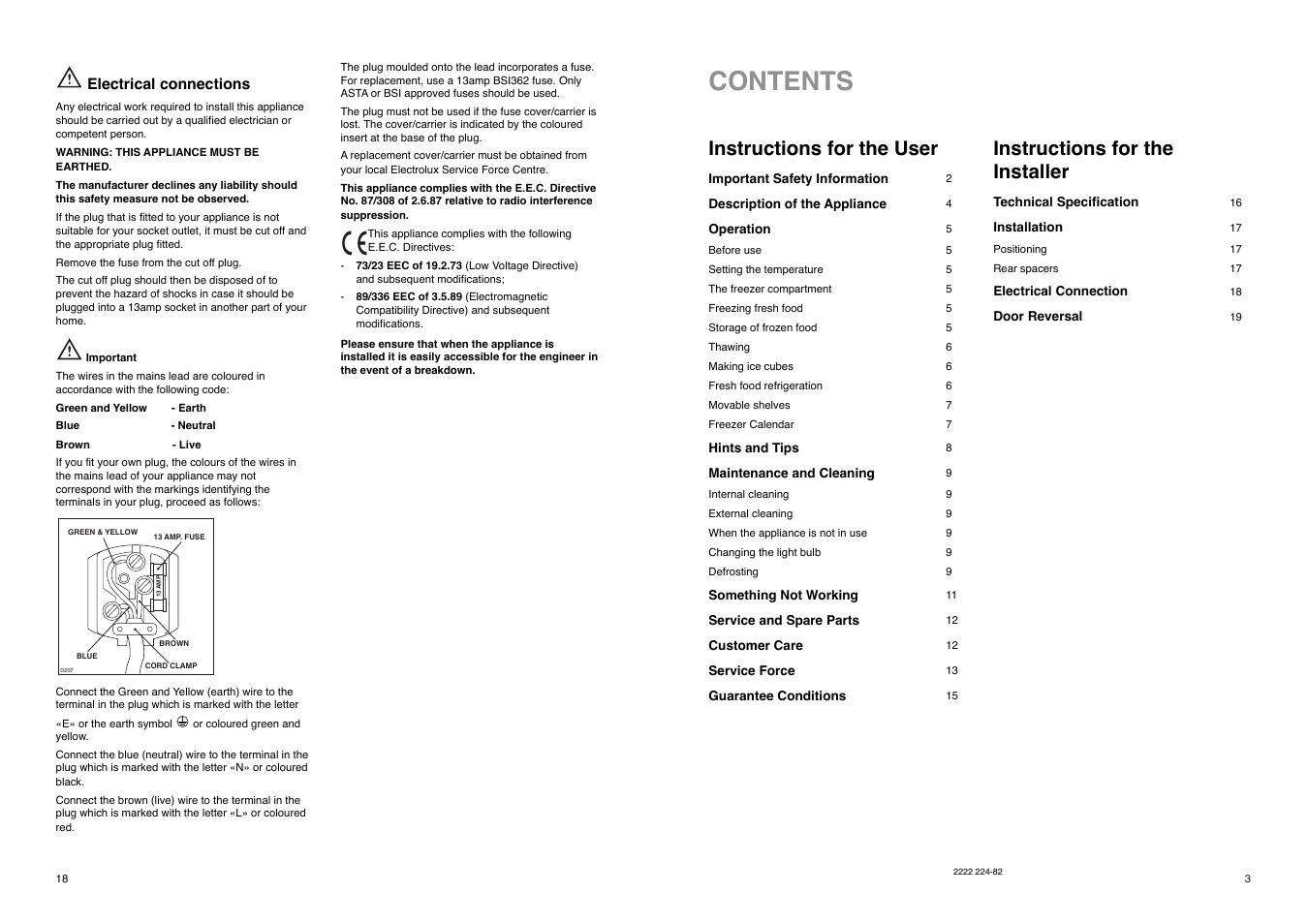 Electrolux ER 6821 D User Manual | Page 18 / 20
