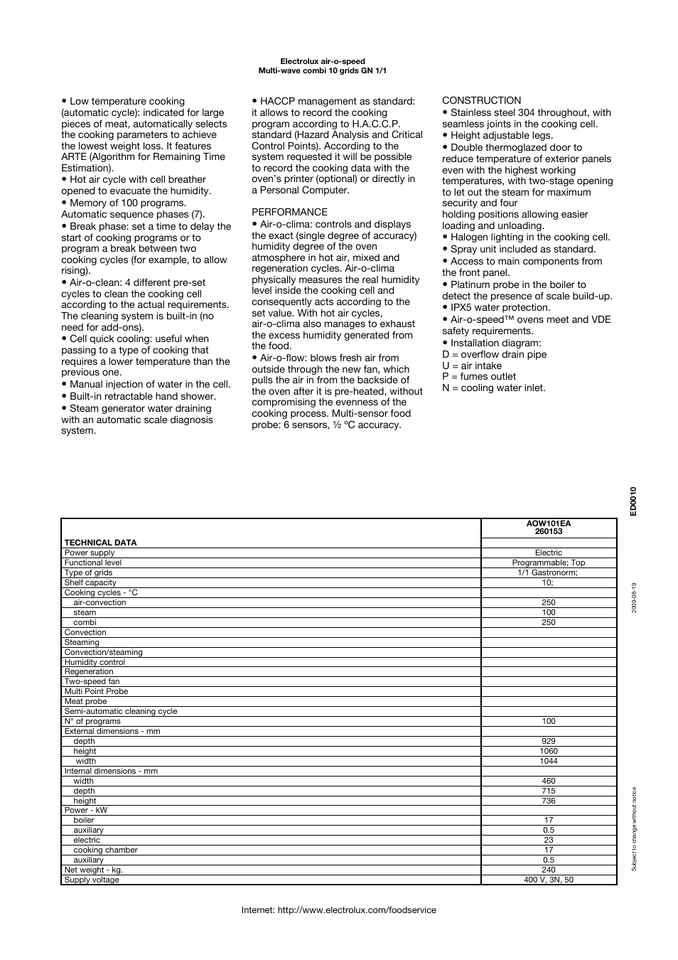 Electrolux Air-O-Speed 260153 User Manual | Page 2 / 4