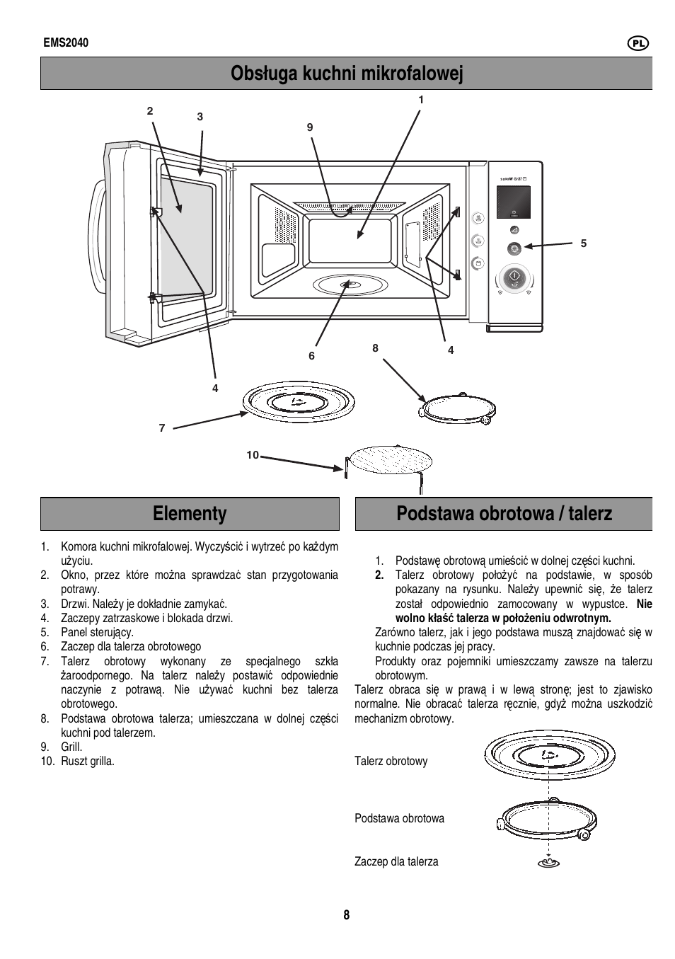 Electrolux EMS2040 User Manual | Page 114 / 191