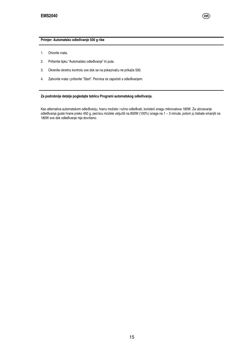 Electrolux EMS2040 User Manual | Page 58 / 191