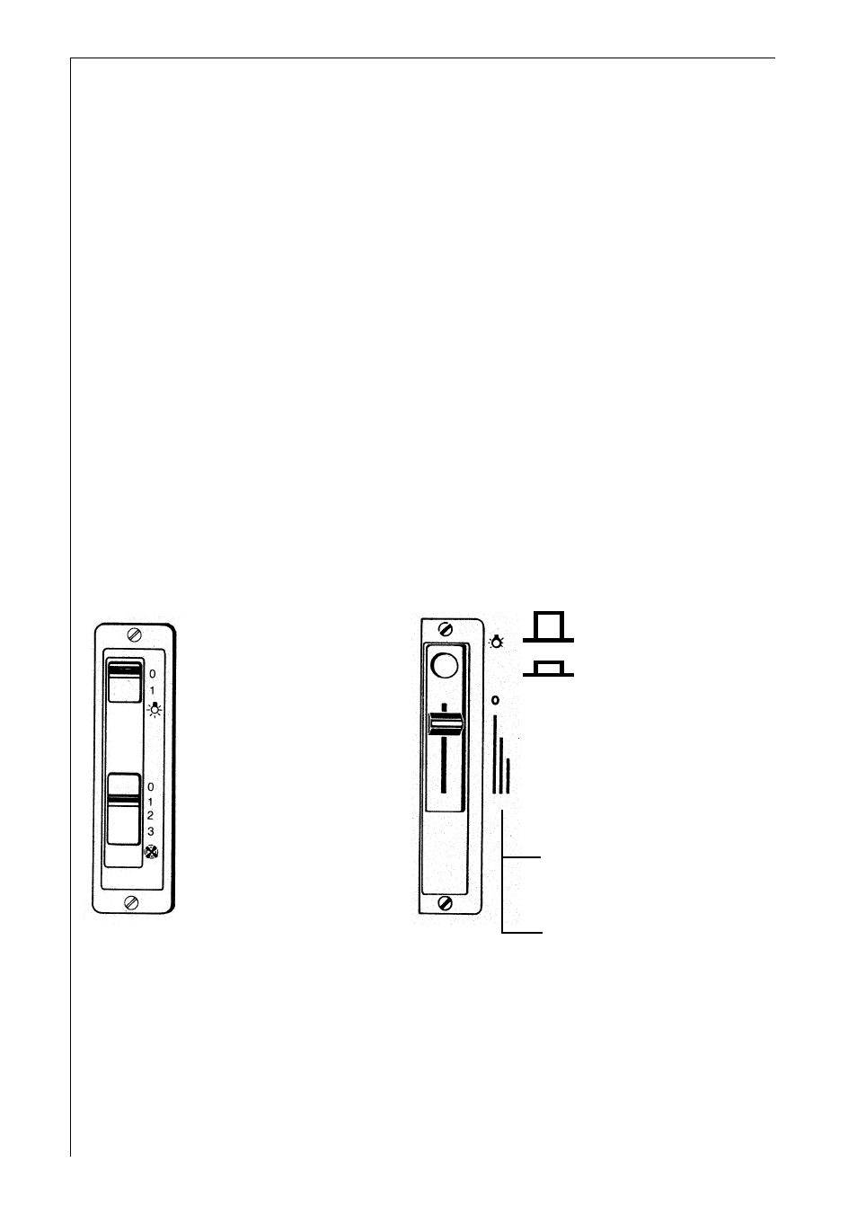 Control panel | Electrolux DL 4150 User Manual | Page 6 / 20