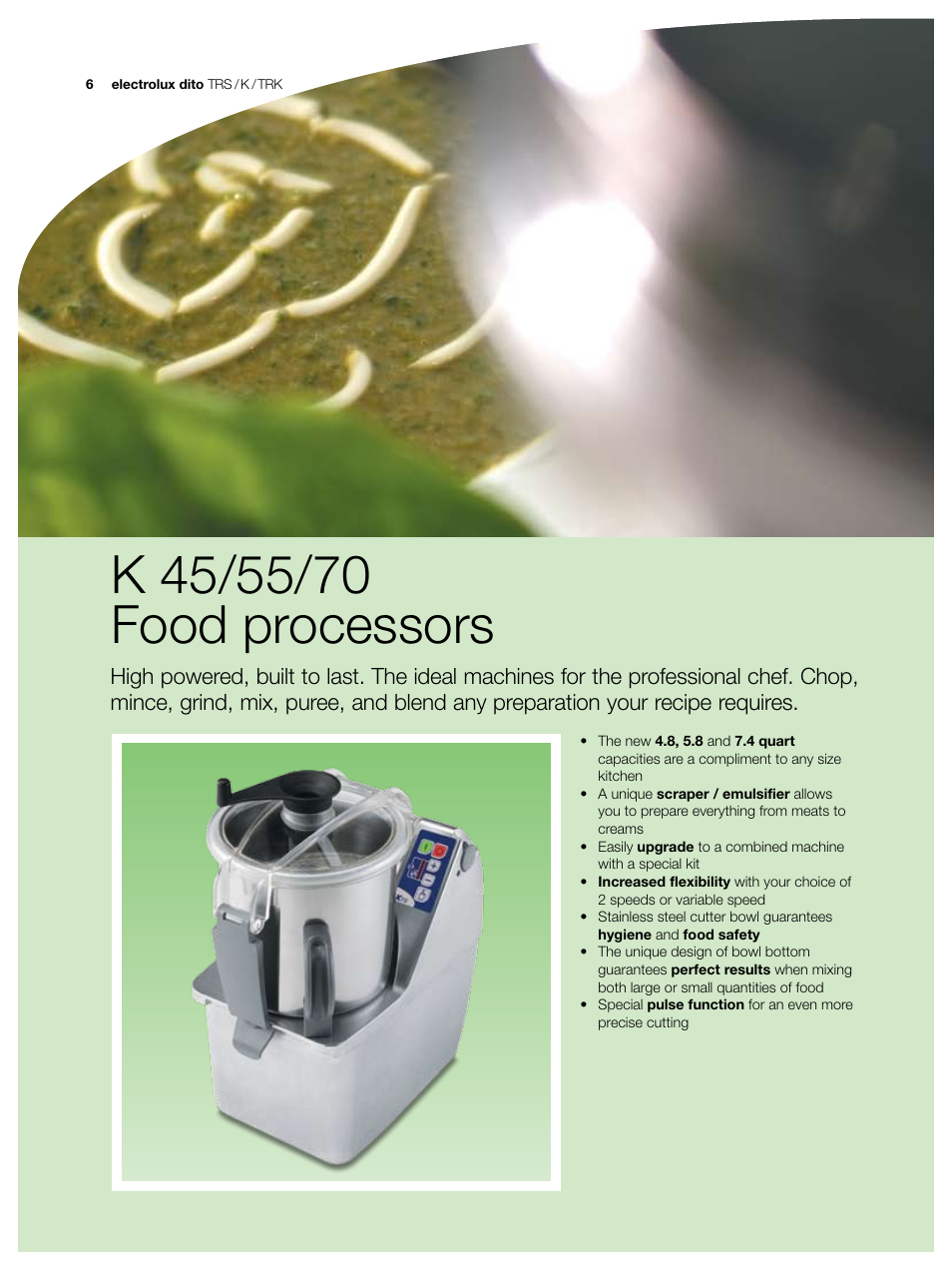 Electrolux Dito TRS 45 User Manual | Page 6 / 12