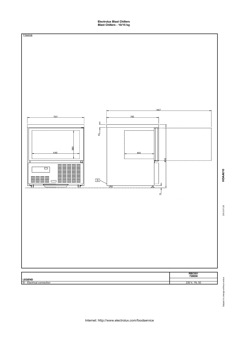 Electrolux 726658 User Manual | Page 3 / 5