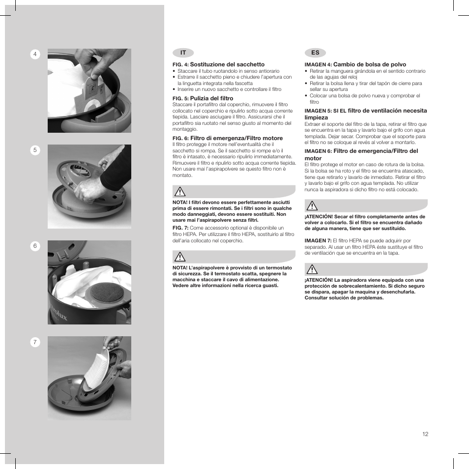 Electrolux PRO Z951 User Manual | Page 12 / 18