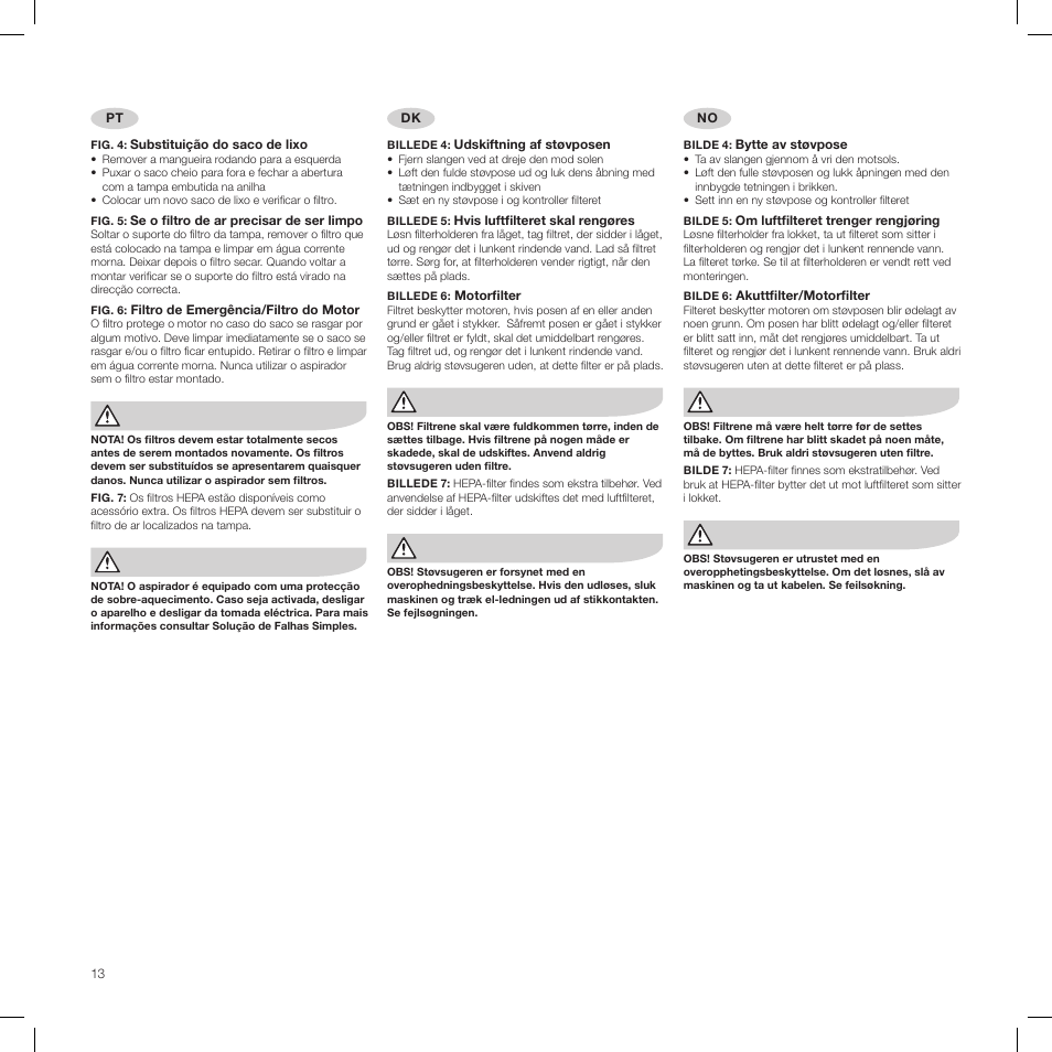 Electrolux PRO Z951 User Manual | Page 13 / 18
