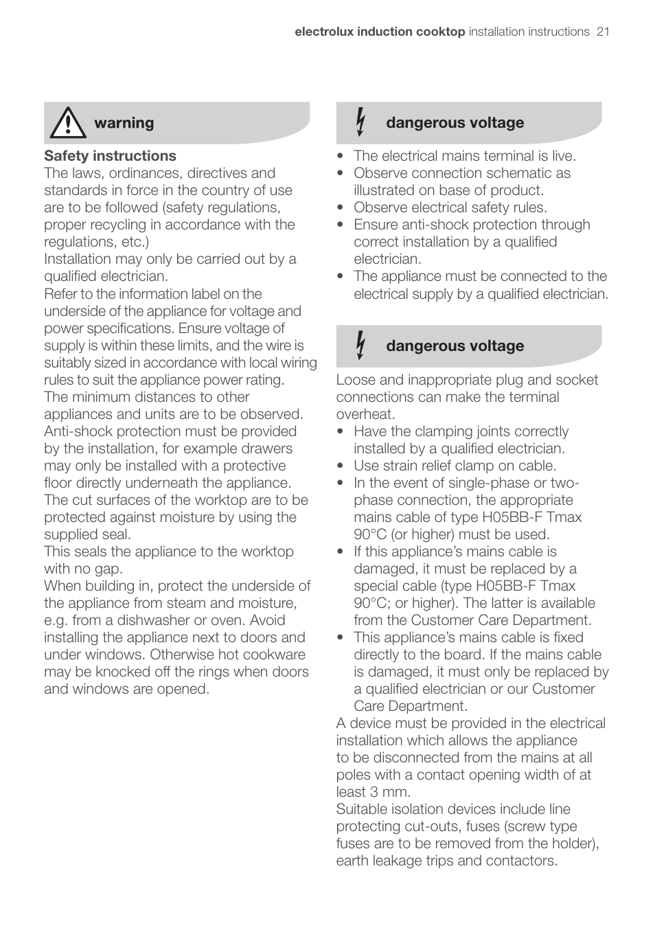 Electrolux EHD90LLUM User Manual | Page 25 / 30