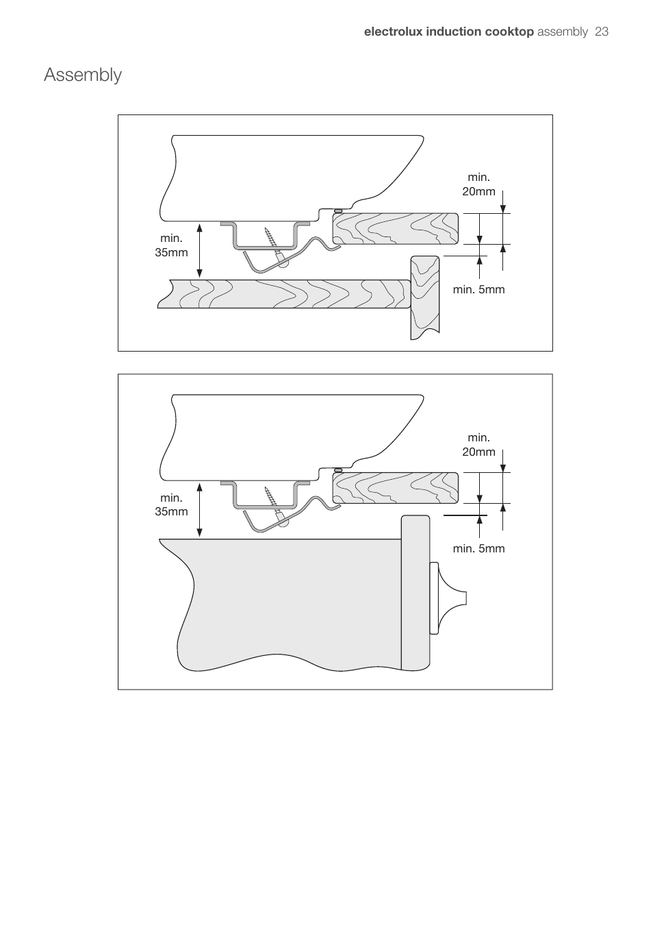 Assembly | Electrolux EHD90LLUM User Manual | Page 27 / 30