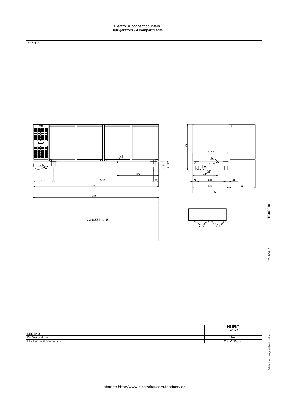 Electrolux 727107 User Manual | Page 4 / 4