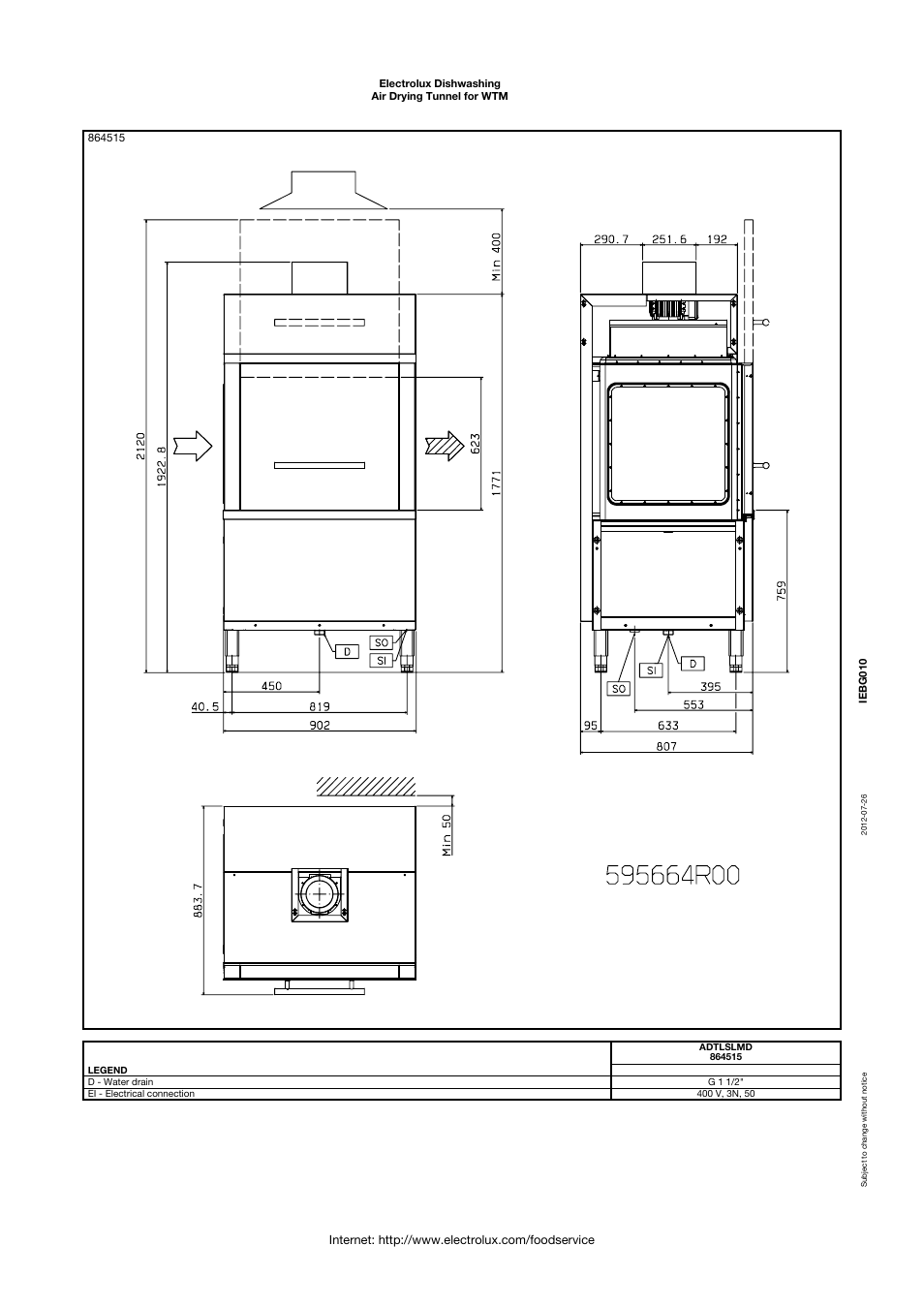 Electrolux 864501 User Manual | Page 6 / 6