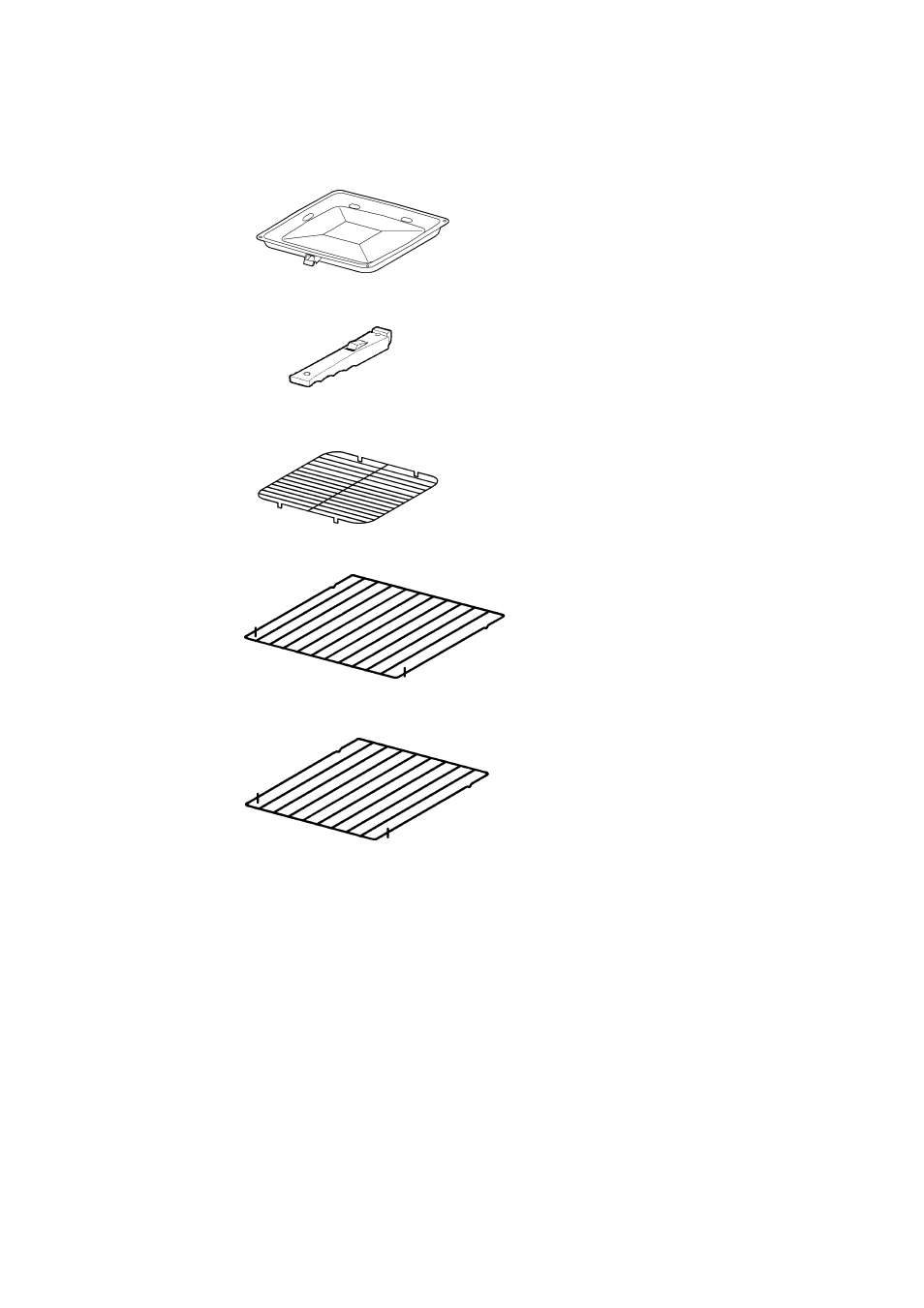 Grill and oven furniture | Electrolux EDB705 User Manual | Page 9 / 44