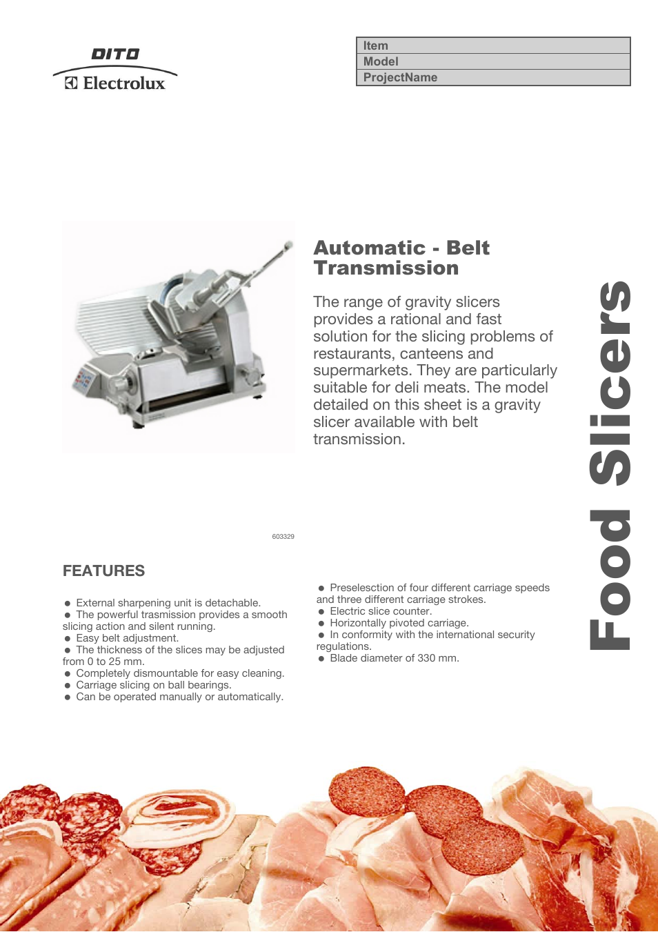 Electrolux FM33B User Manual | 3 pages